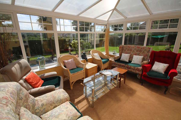 View of the Conservatory and Garden